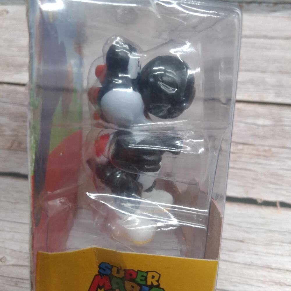 Super Mario Nintendo Exclusive Black Yoshi 2.5" Figure Jakks Pacific Damaged Box - Picture 12 of 15